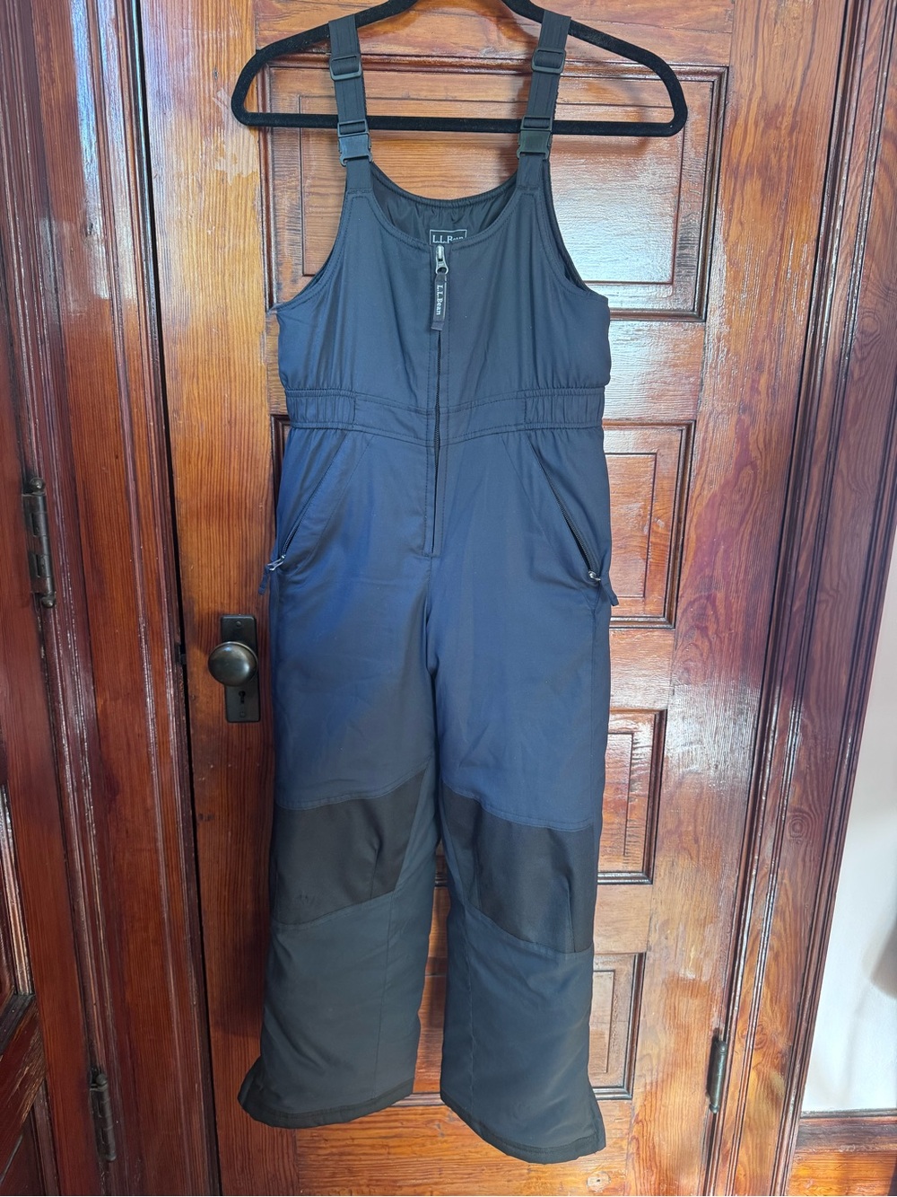 L.L.Bean Kids’ Cold Buster Snow Bibs Blue Snow pants Size 10